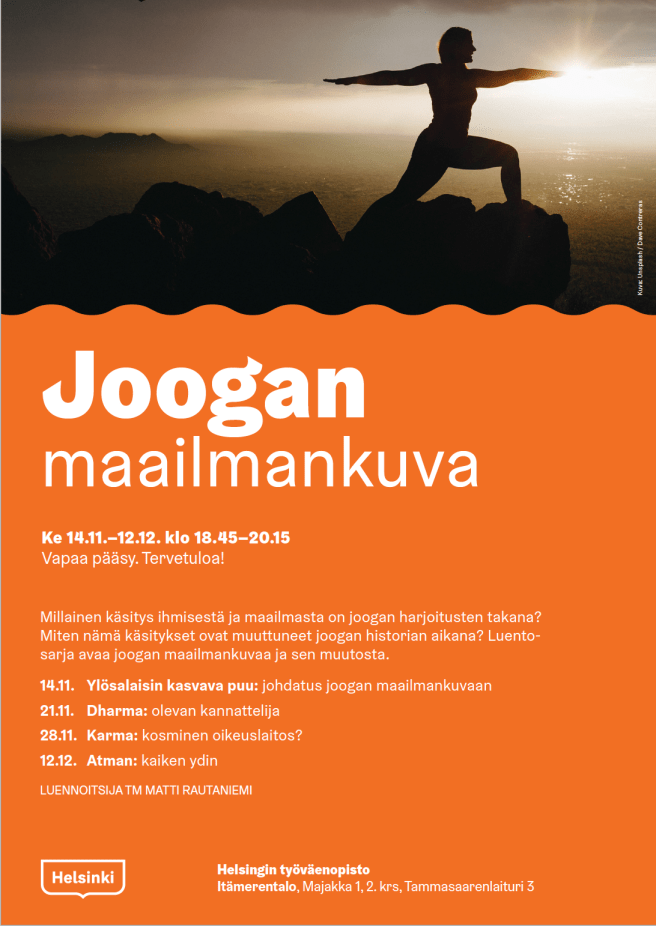 Joogan Maailmankuva mainos